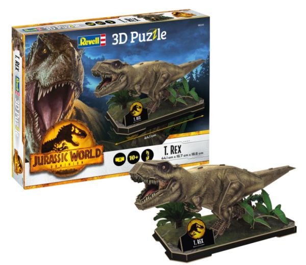 REV00241 - 3D-Puzzle 50 Teile T-Rex Jurassic World - 1