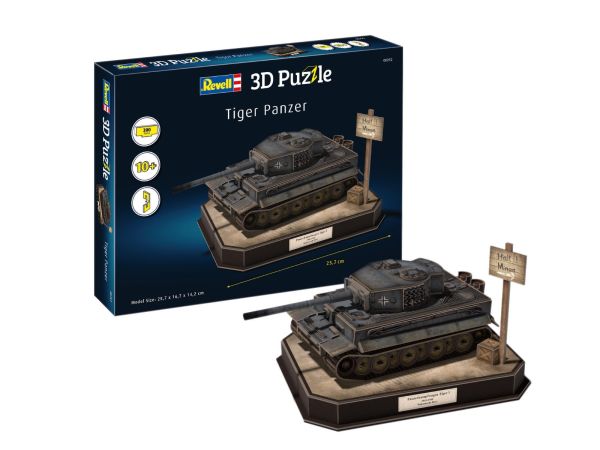 REV00252 - 3D-Puzzle Panzerpanzer TIGER I, 200 Teile - 1