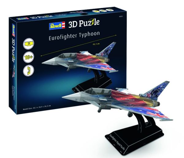 REV00253 - 75-teiliges 3D-Puzzle – EUROFIGHTER Typhoon - 1