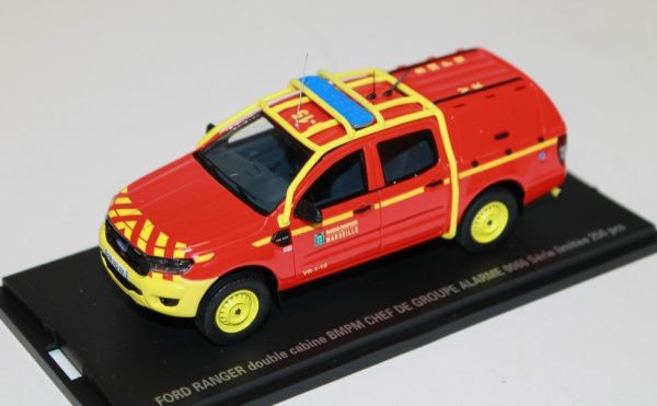 ALARME0066 - FORD Ranger Doppelkabine BMP aus Marseille Gruppenführer - Limitiert auf 250 Stk. - 1
