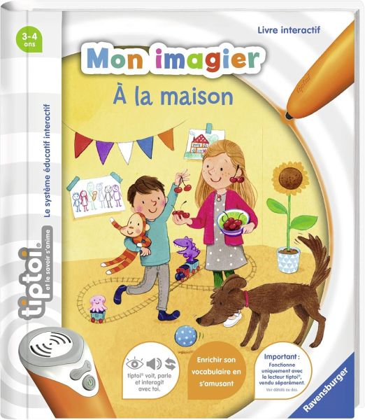 RAV006953 - Interaktives Buch TIPTOI - Zu Hause | ab 3 Jahren - 1