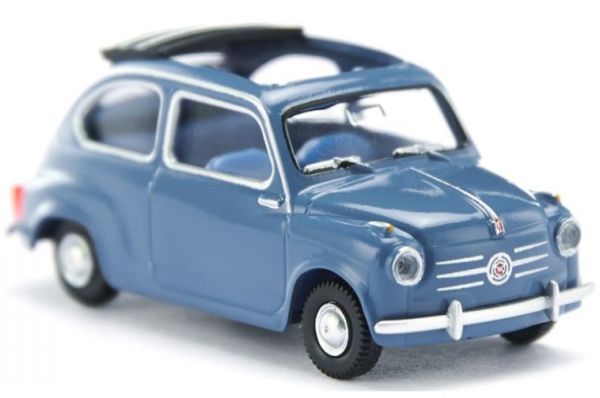 WIK009906 - Auto Farbe blau glänzend - FIAT 600 - 1