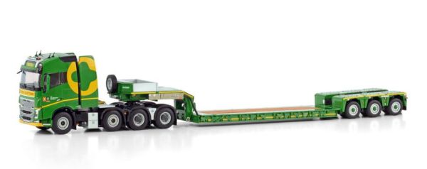 WSI01-4200 - VOLVO FH4 Globetrotter 8x4 mit 3-achsigem ZWATRA-Tieflader Trägerfahrzeug - 1