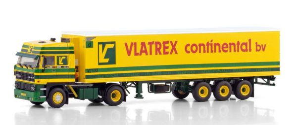 WSI01-4393 - DAF 3300 Space Cab 4x2 mit VLATREX 3-Achs-Kühlauflieger - 1