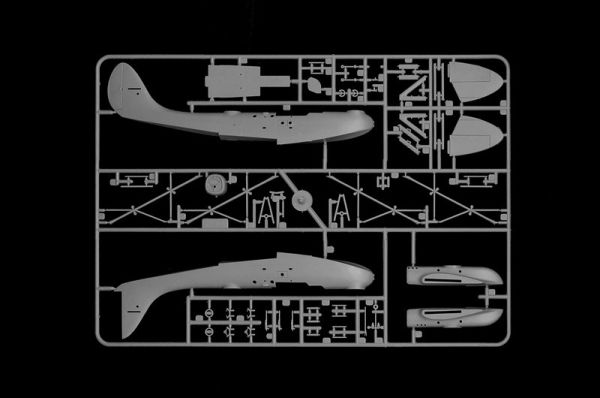 ITA0112 - Bomber CANT Z.501 Gabbiano zum Zusammenbauen und Bemalen - 1