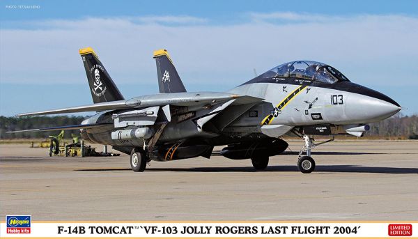 HAW02434 - Flugzeug F-14B Tomcat - VF-103 Jolly Rogers 2004 zusammenzubauen und zu lackieren - 1