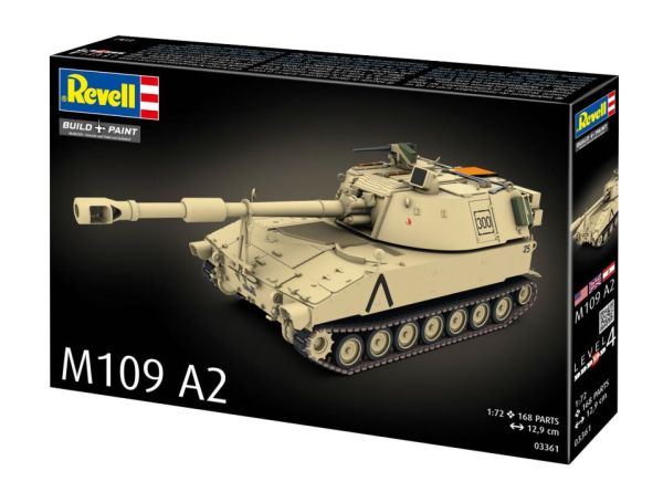 REV03361 - Selbstfahrende Haubitze M109 A2 zum Zusammenbauen und Bemalen - 1