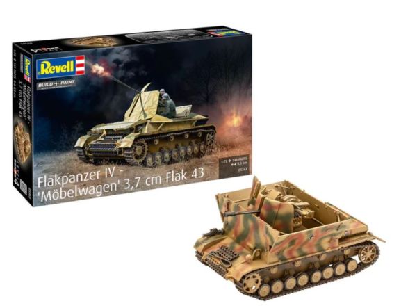REV03363 - FLAKPANZER IV Panzer – 3,5-cm-Flak-43-Möbelwagen - 1