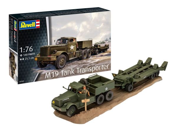 REV03364 - Panzertransporter M19 zum Zusammenbauen und Bemalen - 1