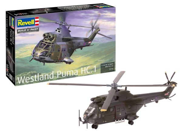 REV03746 - WESTLAND Puma HC.1 Militärhubschrauber zum Zusammenbauen und Lackieren - 1