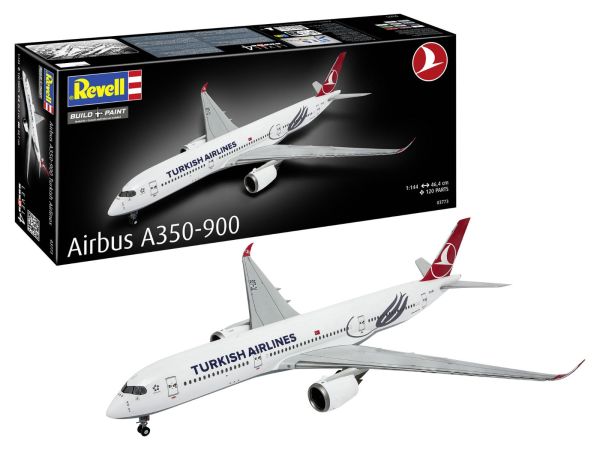 REV03773 - Flugzeug AIRBUS A350-900 – Turkish Airlines zum Zusammenbauen und Bemalen - 1