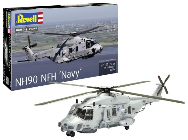 REV03784 - NH90 NFH Marinehubschrauber zum Bauen und Bemalen - 1