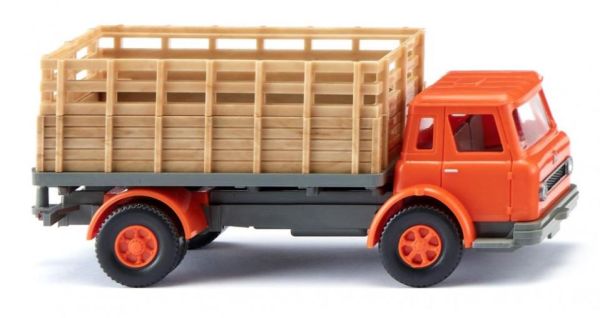 WIK044604 - INTERNATIONAL Harvester Viehtransporter - orange - 1
