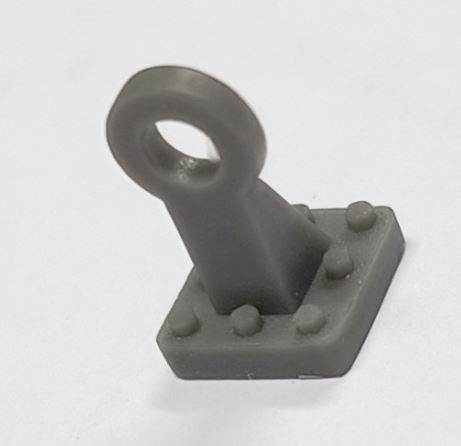 ART04590 - Abschleppöse – 8 mm Quadrat / L. 13 mm - 1