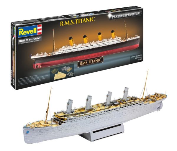 REV05243 - Platinum Edition – RMS Titanic zum Zusammenbauen und Bemalen - 1
