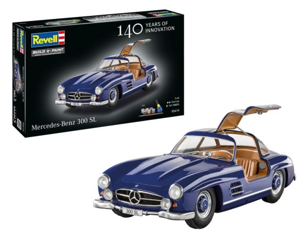 REV05614 - MERCEDES-BENZ 300 SL Coupé – 140 Jahre MERCEDES-Montage mit Lackierung - 1