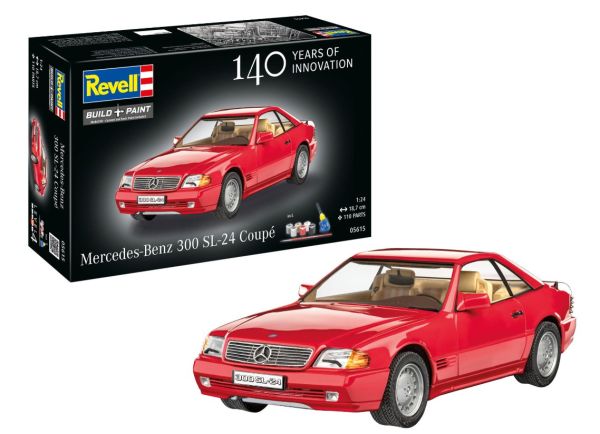 REV05615 - Roter Mercedes-Benz 300 SL – 140 Jahre Mercedes – Montage und Lackierung erforderlich - 1