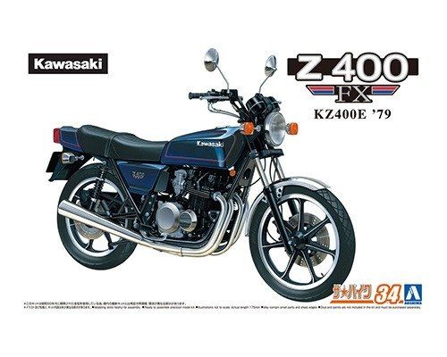 AOS06368 - KAWASAKI Z400FX 1979 zum Zusammenbauen und Lackieren - 1