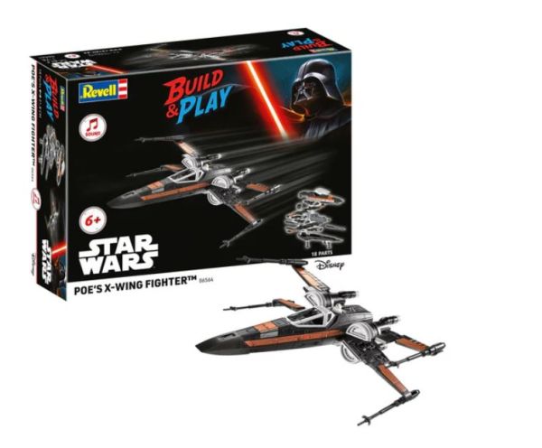 REV06564 - Poes X-Wing Fighter STAR WARS zum Bauen mit Sound - 1