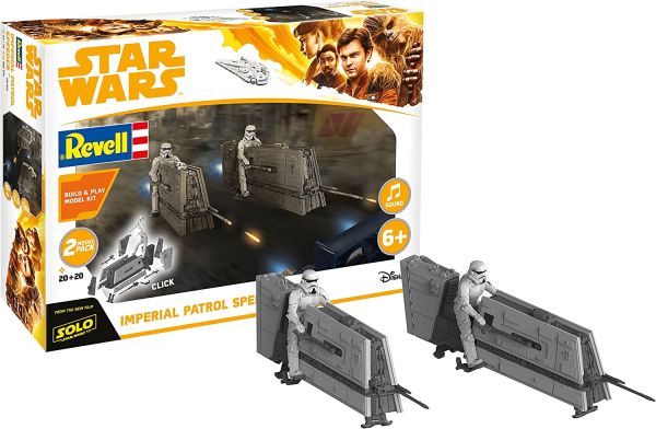 REV06768 - MODEL KIT - Imperial patrol speeders STAR WARS zum Zusammenbauen - 1