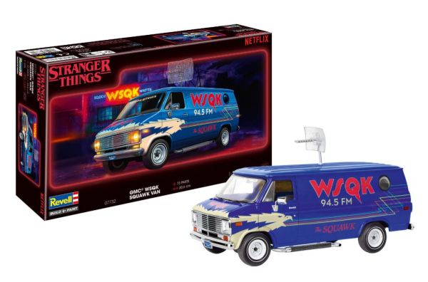 REV07732 - GMC WSQK Squawk Van (STRANGER THINGS) (Montage und Bemalung) - 1