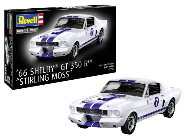 REV07736 - 1966 Shelby GT350R – Stirling Moss zum Zusammenbauen und Bemalen - 1
