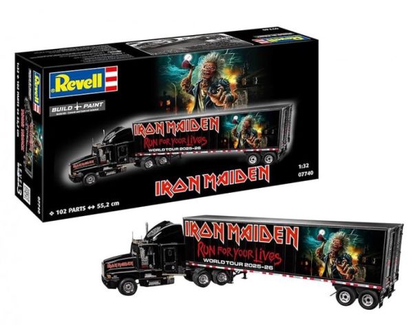 REV07740 - IRON MAIDEN Tour Truck – 50. Jubiläum – Zum Bauen und Bemalen - 1