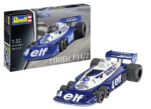 REV07741 - Auto TYRELL P34/2 zum Zusammenbauen und Bemalen - 1