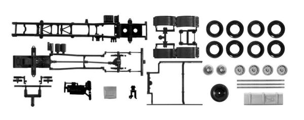 HER083966 - Ersatzteile für MAN Euro 6 3-Achs-Fahrgestell – 2 Stück - 1