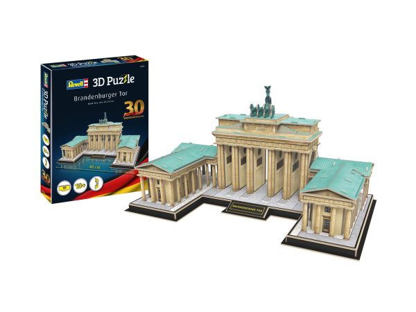 REV00209 - 3D Puzzle 150 Teile Brandenburger Tor 30 Jahre Deutsches Treffen - 1