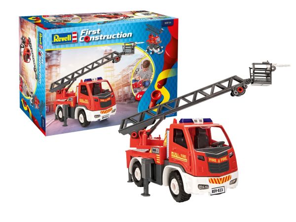 REV00914 - Mein erstes Baukastenspielzeug - Feuerwehrauto mit großer Leiter - 1