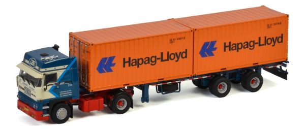 WSI01-3295 - DAF 3600 SC 4x2 Containerträger JONKER + 2 Container 20 Fuß - 1
