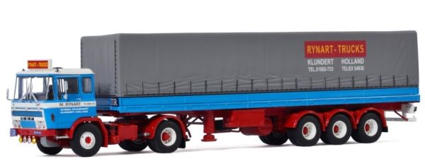 WSI01-3401 - DAF 2600 4x2 mit Anhänger 3 Achsen RYNART - 1