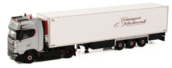 WSI01-3504 - SCANIA CS20H ​​Highline 4x2 mit Kühlauflieger 3 Achsen MACKOWIAK - 1
