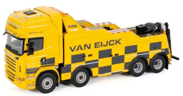 WSI01-3524 - SCANIA R6 Topline 8x4 Abschleppwagen Falkom VAN EIJCK - 1