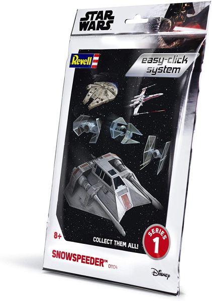 REV01104 - Easy-Click Snowspeeder STAR WARS zum Zusammenbauen und Bemalen - 1