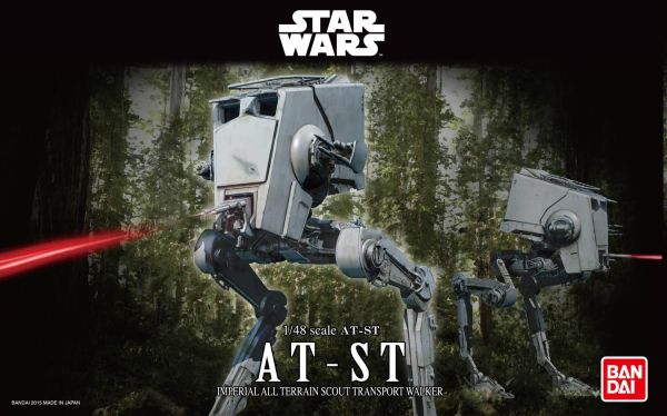 REV01202 - AT-ST STAR WARS Bandai zum Zusammenbauen und Bemalen - 1