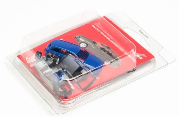 HER013284-002 - MERCEDES C-Klasse T-Modell blau als Bausatz - 1