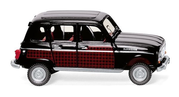 WIK022405 - RENAULT R4 Parisienne schwarz und rot - 1