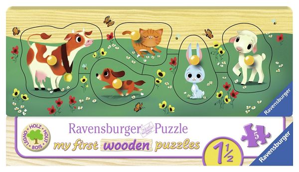 RAV03235 - Meine ersten Holzpuzzles - Meine tierischen Freunde - 1