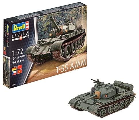 REV03304 - T-55 A/AM Panzer zum Zusammenbauen und Lackieren - 1