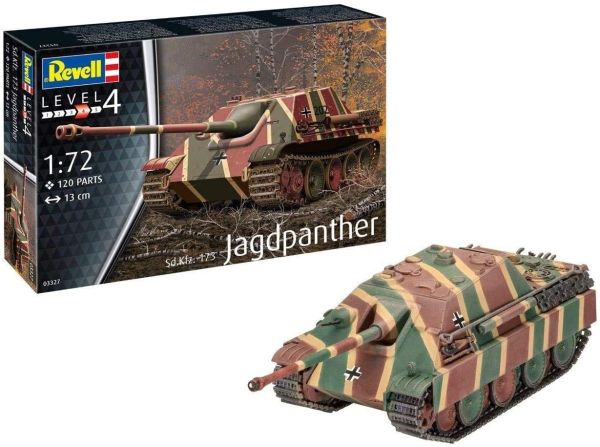 REV03327 - JAGDPANTHER SD.KFZ.173 Tank zum Zusammenbauen und Lackieren - 1