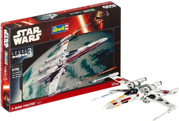 REV03601 - X-Wing Fighter STAR WARS zum Zusammenbauen und Bemalen - 1