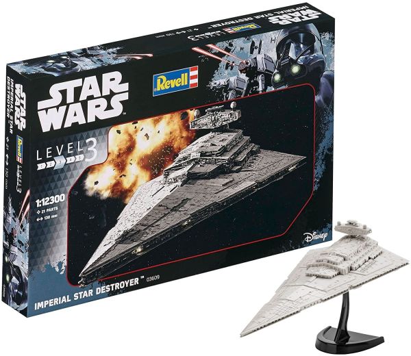 REV03609 - Imperialer Sternenzerstörer STAR WARS zum Zusammenbauen und Bemalen - 1