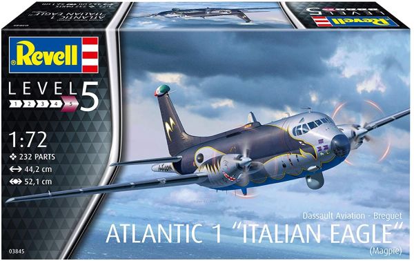 REV03845 - Flugzeug Breguet Atlantic 1 Italian Eagle zum Zusammenbauen und Lackieren - 1