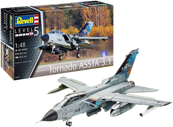 REV03849 - Flugzeug Tornado ASSTA 3.1 zum Zusammenbauen und Lackieren - 1