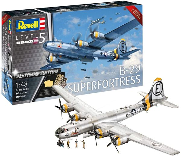 REV03850 - B-29 SUPERFORTRESS Flugzeug zum Zusammenbauen und Lackieren - 1