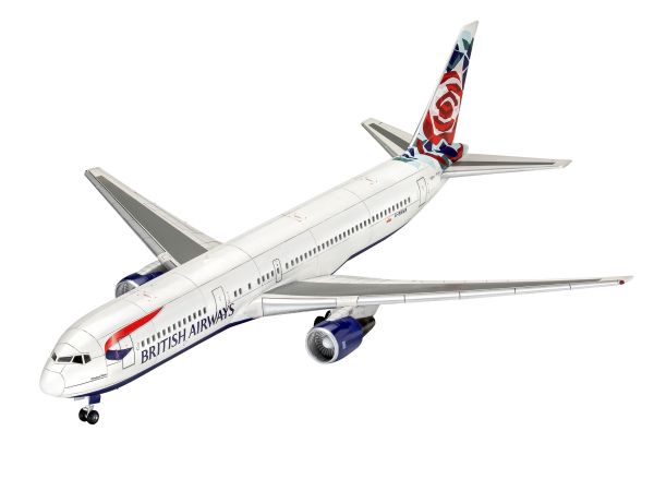 REV03862 - Flugzeug Boeing 767-300ER British Airways Chelsea Rose zum Zusammenbauen und Lackieren - 1