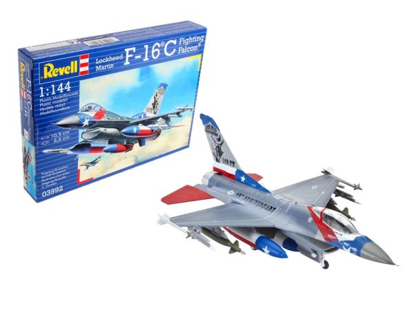 REV03992 - F-16C USAF Kampfflugzeug zum Zusammenbauen und Lackieren - 1