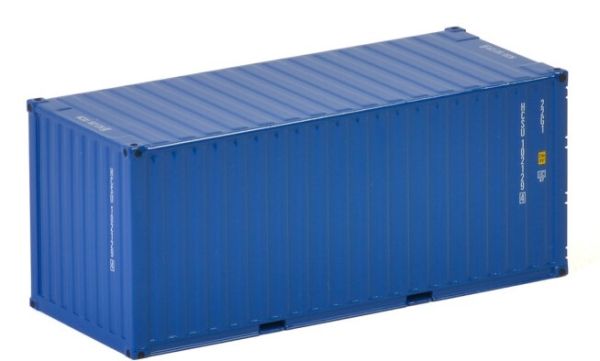 WSI04-2122 - Container 20 Fuß blau - 1